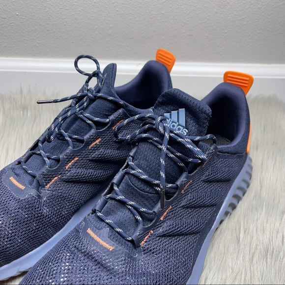 Adidas Alphabounce City Running Shoes Navy Orange Climate Control Size 13 Men’s - Picture 4 of 11
